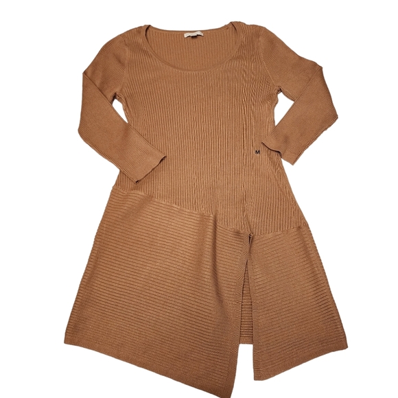 New York & Co Knit Tan Tunic Sweater NWOT - Picture 6 of 12